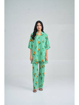 Setara - Mint Green Pastel Breeze Co-Ord Set