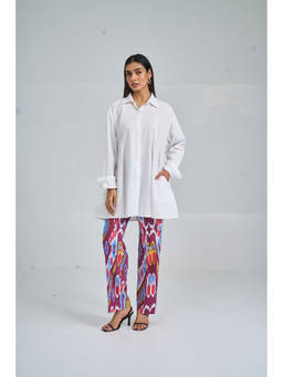 Setara - Purple Ikaat Co-Ord Set