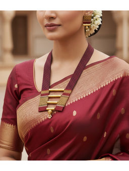 LADDKI - White Pearl Traditional Jewellery Set (16.5)