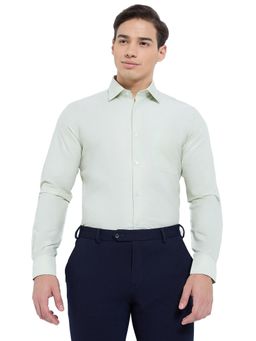 Raymond - Regular Fit Light Green Shirt