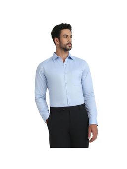 Raymond - Slim Fit Medium Blue Shirt