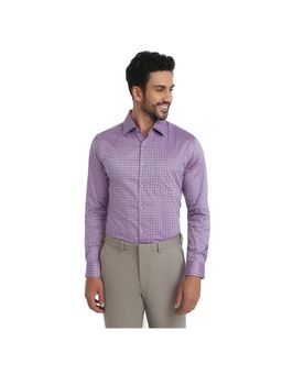 Raymond - Slim Fit Dark Purple Shirt