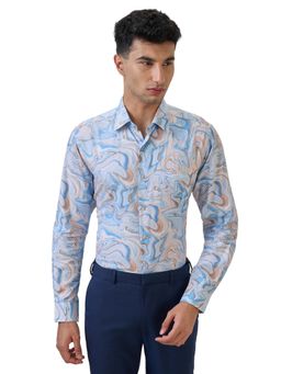 Raymond - Slim Fit Light Blue Shirt