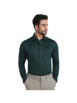 Raymond - Contemporary Fit Dark Green Shirt