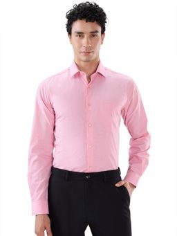 Raymond - Regular Fit Medium Pink Shirt