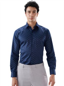 Raymond - Regular Fit Dark Blue Shirt