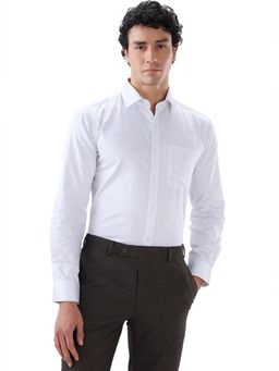 Raymond - Slim Fit Medium Grey Shirt