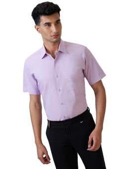 Raymond - Regular Fit Medium Purple Shirt