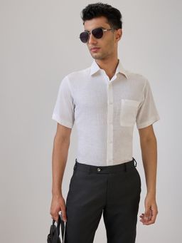 Raymond - Regular Fit White Shirt
