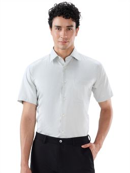 Raymond - Regular Fit Grey Shirt