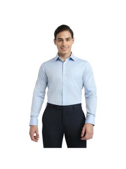 Raymond - Regular Fit Medium Blue Shirt