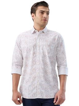 Parx - Slim Fit Medium Brown Shirt