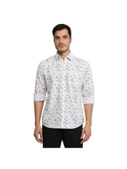 Parx - Slim Fit Light Grey Shirt