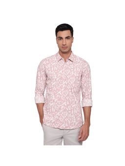Parx - Slim Fit Medium Pink Shirt
