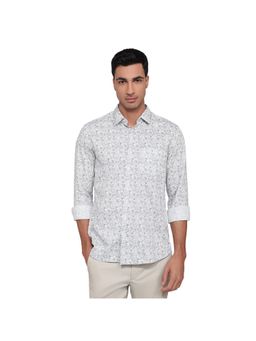 Parx - Slim Fit Medium Grey Shirt