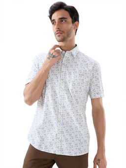 Parx - Slim Fit Medium Green Shirt