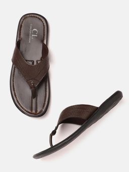 Carlton London - Textured Brown Sandals