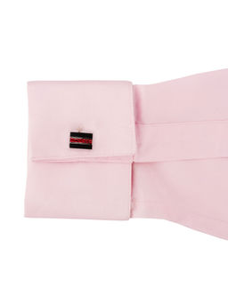 The Tie Hub - Red Diamond Multi-Color Rectangular Cufflinks