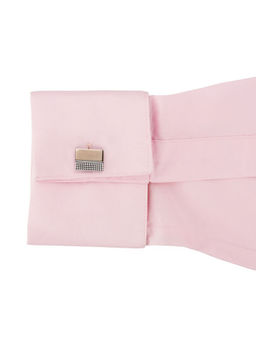 The Tie Hub - Textured Rectangle Multi-Color Cufflinks