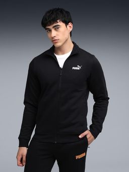 Puma - Black Cotton Solid Jacket