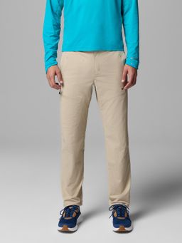Columbia - Beige Nylon Solid Pant