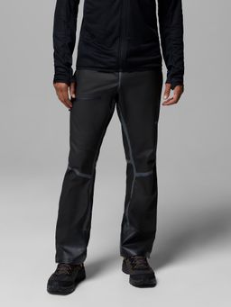 Columbia - Black Nylon Solid Rain Pant