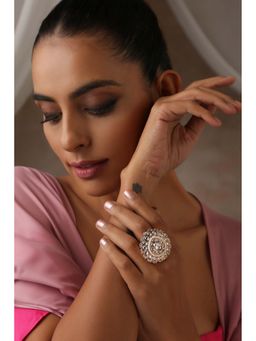 SWABHIMANN - Anamika Gold Polki Ring