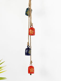 ExclusiveLane - Ghantadi Kutch Decorative Hanging Wind Chime Iron 4 Bells