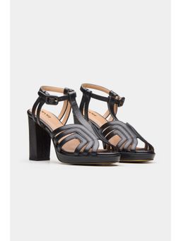 Oroh - Women Black Tarifa Block Heels