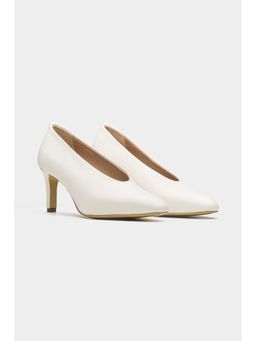 Oroh - Women White Elara Pump Heels