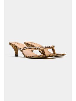 Oroh - Women Multi-Color Triangula Kitten Heels