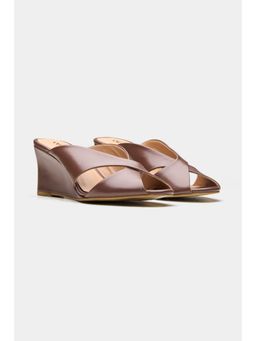 Oroh - Women Brown Auriga Wedges Heels
