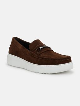 Guess - Men Brown Loafers