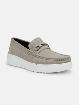 Guess - Men Grey Loafers