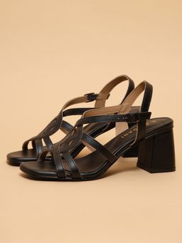 ERIDANI - Women Sierra Black Block Heels