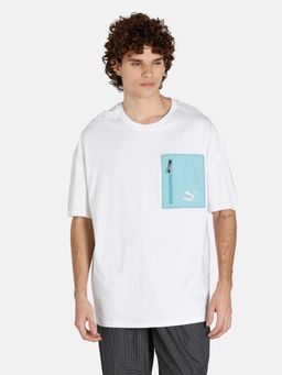 Puma - Hc Pocket Mens White T-Shirt