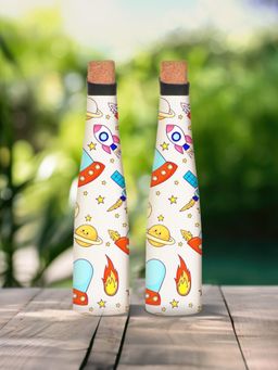 The Better Home - Pouring Insulated Bottle, 500ml (Set of 2)