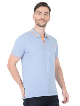 WOODLAND - Blue Hs Polo T-Shirt for Men