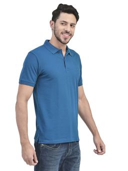 WOODLAND - Blue Hs Polo T-Shirt for Men