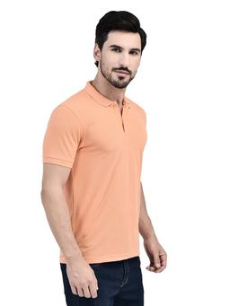 WOODLAND - Peach Hs Polo T-Shirt for Men