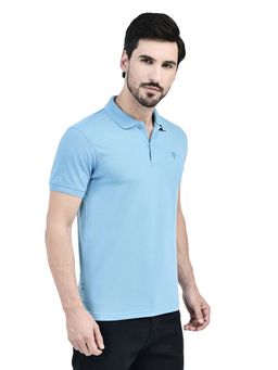 WOODLAND - Blue Hs Polo T-Shirt for Men