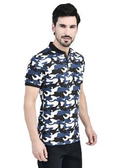 WOODLAND - Blue Hs Polo T-Shirt for Men