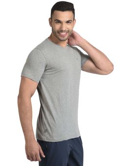 WOODLAND - Grey Hs Rn T-Shirt for Men
