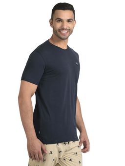 WOODLAND - Navy Blue Hs Rn T-Shirt for Men