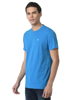 WOODLAND - Blue Hs Rn T-Shirt for Men