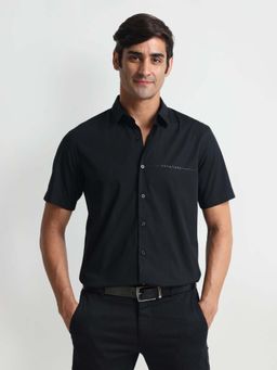 U.S. Polo Assn. Denim Co. - Black Slim Fit Mens Shirt