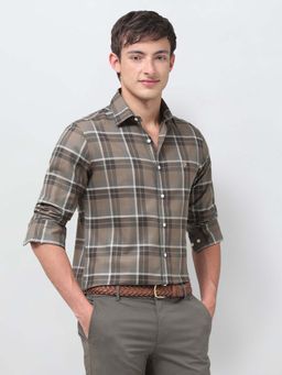 U.S. POLO ASSN. - Mens Tartan Checked Twill Shirt