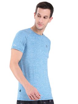 WOODLAND - Blue Hs Rn T-Shirt For Men