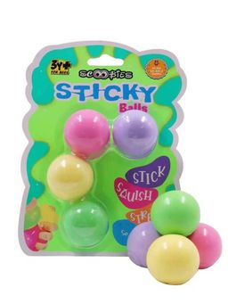 SCOOBIES - Multi-Color Sticky Balls (3-12 Years)