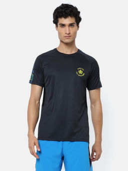 CULT - Panelled T Shirt with Sleeve Taping